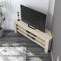 Hanah Home Soporte de TV Corner - Travertino
